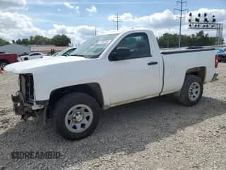 2014 Chevrolet Silverado 1500 Work Truck z VIN 1GCNCPEH0EZ233173, wystawiony jako Copart lot #71087255 z przebiegiem 110 977 mil mil oraz Szkoda całkowita • Salvage title. Historia ofert i sprzedaży dostępna na DreamBid. Obrazek 1.