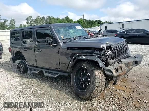 2024 Jeep Wrangler Willys with VIN 1C4PJXDGXRW278376, listed as a Copart auction lot 59482165 with 2,432 mi miles and Salvage title. Bid and sale history available at DreamBid. Image 13.