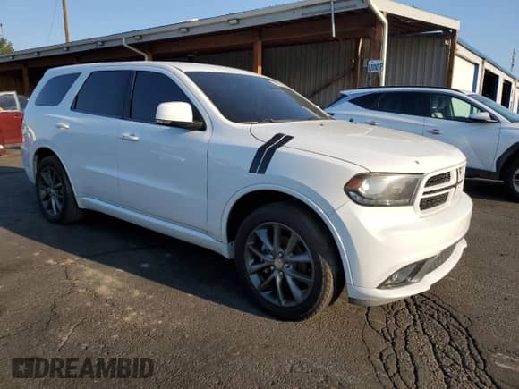 2017 Dodge Durango GT with VIN 1C4RDJDG5HC697801, listed as a Copart auction lot 68836555 with 138,232 mi miles and Salvage title. Bid and sale history available at DreamBid. Image 4.