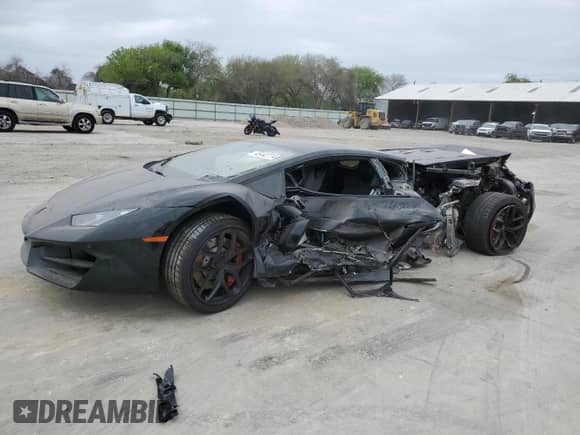 2019 Lamborghini Huracan LP 580-2 с VIN ZHWUC2ZF3KLA11551, выставлен на аукционе Copart как лот 45442774 с пробегом Не указан миль и На запчасти • Non repairable. История ставок и продаж доступна на DreamBid. Изображение 1.