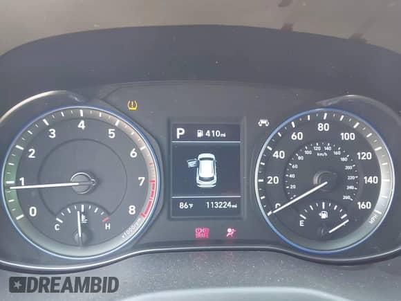 2019 Hyundai Kona SE z VIN KM8K12AAXKU223467, wystawiony jako IAAI lot #43059218 z przebiegiem 113 224 mil mil oraz . Historia ofert i sprzedaży dostępna na DreamBid. Obrazek 7.