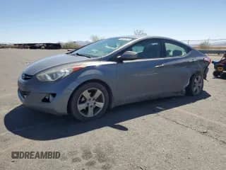 2012 Hyundai Elantra GLS with VIN 5NPDH4AE2CH127156, listed as a Copart auction lot 66957625 with 182,813 mi miles and Salvage title. Bid and sale history available at DreamBid. Image 1.
