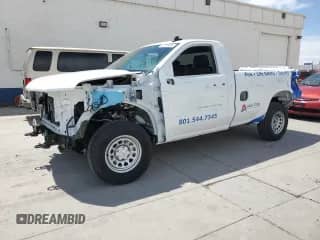 2025 Chevrolet Silverado 1500 Work Truck z VIN 3GCNKAED1SG226001, wystawiony jako Copart lot #63763805 z przebiegiem 331 mil mil oraz Szkoda całkowita • Salvage title. Historia ofert i sprzedaży dostępna na DreamBid. Obrazek 1.