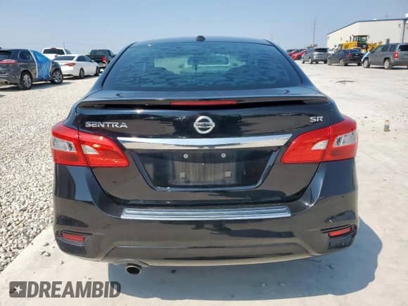 2017 Nissan Sentra SR with VIN 3N1AB7AP4HY400375, listed as a Copart auction lot 72025235 with 101,110 mi miles and Salvage title. Bid and sale history available at DreamBid. Image 6.