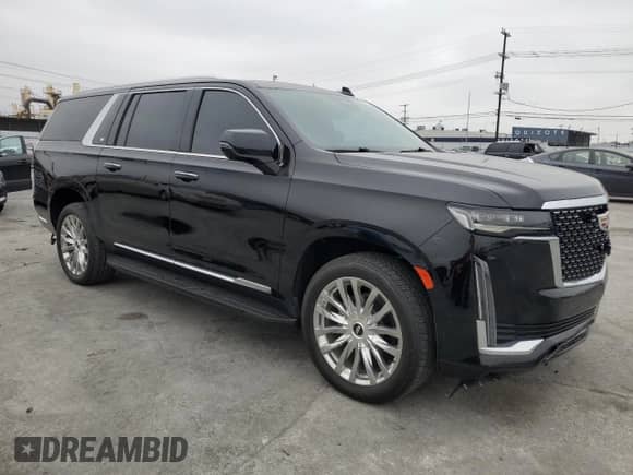 2021 Cadillac Escalade ESV Premium Luxury с VIN 1GYS4KKL6MR408479, выставлен на аукционе Copart как лот 50826505 с пробегом 162 001 миль миль и Списание • Salvage title. История ставок и продаж доступна на DreamBid. Изображение 4.