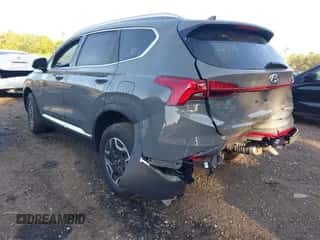 2023 Hyundai Santa Fe Blue z VIN 5NMS2DA14PH014561, wystawiony jako IAAI lot #43256092 z przebiegiem 31 761 mil mil oraz . Historia ofert i sprzedaży dostępna na DreamBid. Obrazek 3.
