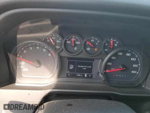 2023 Chevrolet Silverado 1500 Custom with VIN 3GCPABEK9PG111928, listed as a Copart auction lot 61317793 with 5,188 mi miles and Salvage title. Bid and sale history available at DreamBid. Image 9.