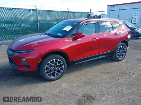 2023 Chevrolet Blazer RS с VIN 3GNKBKRS9PS168281, выставлен на аукционе IAAI как лот 41904523 с пробегом 28 588 миль миль и . История ставок и продаж доступна на DreamBid. Изображение 17.