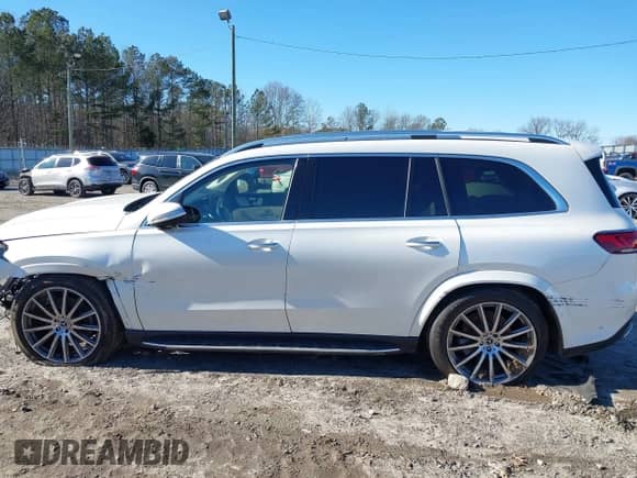 2023 Mercedes-Benz GLS 450 with VIN 4JGFF5KE7PA919217, listed as a IAAI auction lot 41385884 with 14,283 mi miles and . Bid and sale history available at DreamBid. Image 14.