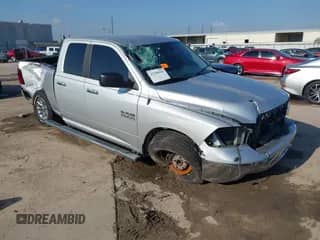 2017 Ram 1500 SLT with VIN 1C6RR6GG7HS682675, listed as a IAAI auction lot 43188597 with 132,452 mi miles and . Bid and sale history available at DreamBid. Image 1.