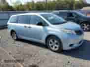 2015 Toyota Sienna L with VIN 5TDZK3DC6FS567200, listed as a Copart auction lot 81383875 with 110,786 mi miles and Salvage title. Bid and sale history available at DreamBid. Image 4.