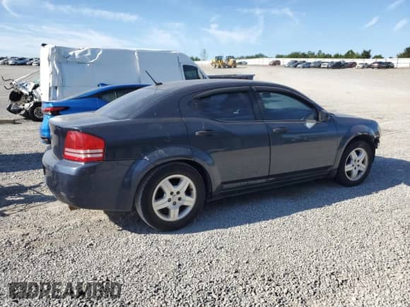 2008 Dodge Avenger SE with VIN 1B3LC46K08N216905, listed as a Copart auction lot 69793215 with 239,703 mi miles and Salvage title. Bid and sale history available at DreamBid. Image 3.