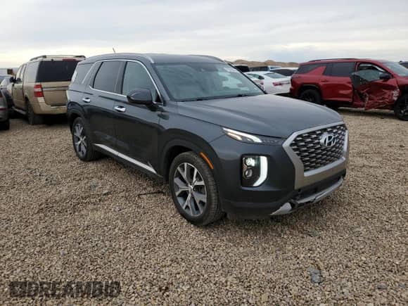 2021 Hyundai Palisade SEL with VIN KM8R3DHE0MU234008, listed as a Copart auction lot 70319815 with 69,655 mi miles and Salvage title. Bid and sale history available at DreamBid. Image 4.