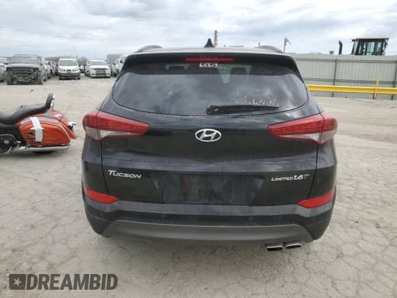 2016 Hyundai Tucson Limited z VIN KM8J33A21GU029373, wystawiony jako Copart lot #50160175 z przebiegiem 85 013 mil mil oraz Szkoda całkowita • Salvage title. Historia ofert i sprzedaży dostępna na DreamBid. Obrazek 6.