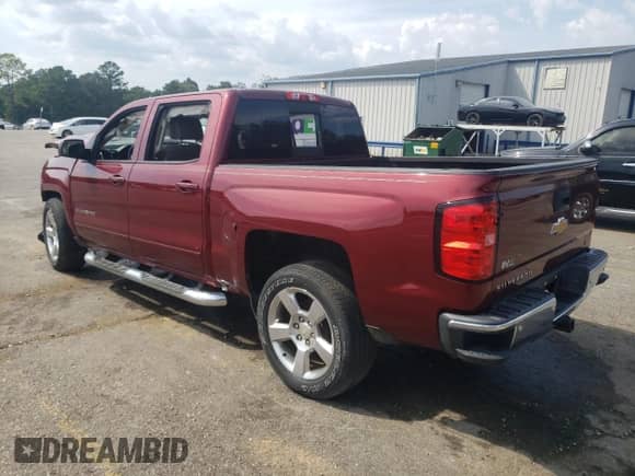 2017 Chevrolet Silverado 1500 LT with VIN 3GCPCREC6HG265364, listed as a Copart auction lot 80718405 with 96,786 mi miles and Salvage title. Bid and sale history available at DreamBid. Image 2.
