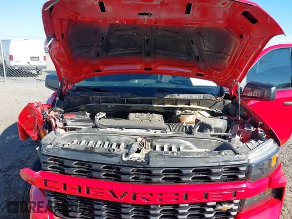 2021 Chevrolet Silverado 1500 Custom with VIN 3GCPYBEK8MG272553, listed as a IAAI auction lot 43408179 with 60,570 mi miles and . Bid and sale history available at DreamBid. Image 10.