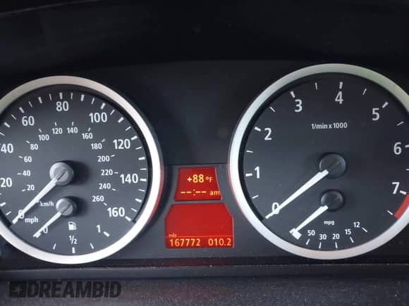 2006 BMW 5 Series 530i с VIN WBANE73516CM31233, выставлен на аукционе IAAI как лот 43296482 с пробегом 167 772 миль миль и . История ставок и продаж доступна на DreamBid. Изображение 7.