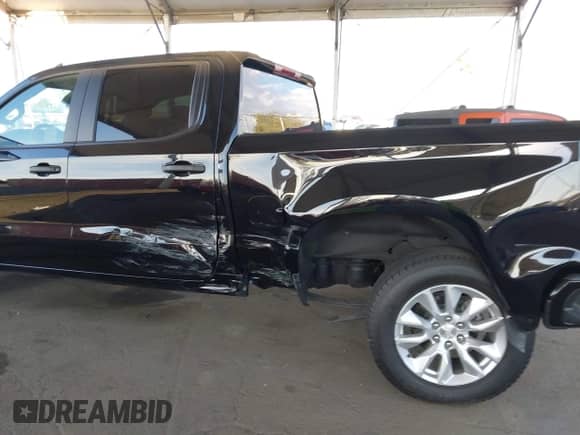 2024 Chevrolet Silverado 1500 Custom with VIN 1GCPABEKXRZ169159, listed as a IAAI auction lot 43241594 with 17,864 mi miles and . Bid and sale history available at DreamBid. Image 6.