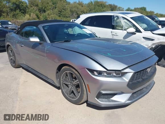 2024 Ford Mustang EcoBoost Premium z VIN 1FAGP8UH5R5120150, wystawiony jako IAAI lot #43422248 z przebiegiem 50 742 mil mil oraz . Historia ofert i sprzedaży dostępna na DreamBid. Obrazek 1.