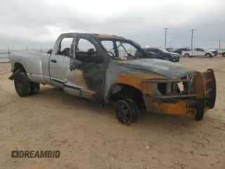 2007 Dodge 3500 SLT with VIN 3D7MX48A27G823140, listed as a Copart auction lot 69663464 with Not provided miles and Non repairable. Bid and sale history available at DreamBid. Image 4.