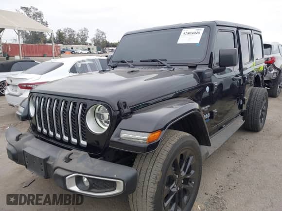 2021 Jeep Wrangler Unlimited Sahara с VIN 1C4JJXP60MW783392, выставлен на аукционе IAAI как лот 42804046 с пробегом 45 976 миль миль и . История ставок и продаж доступна на DreamBid. Изображение 2.