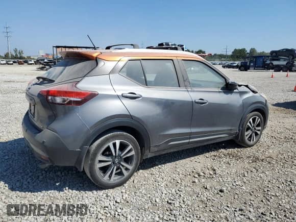 2020 Nissan Kicks SR with VIN 3N1CP5DVXLL479761, listed as a Copart auction lot 71492755 with 82,346 mi miles and Salvage title. Bid and sale history available at DreamBid. Image 3.
