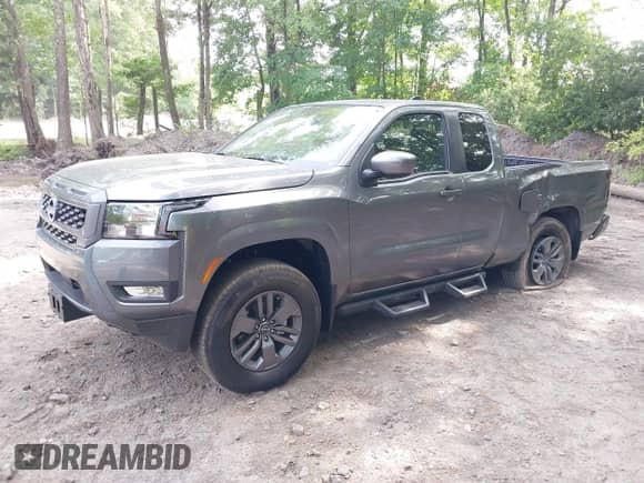 2025 Nissan Frontier SV with VIN 1N6ED1CM2SN614324, listed as a IAAI auction lot 42759025 with 490 mi miles and . Bid and sale history available at DreamBid. Image 2.