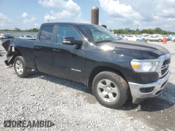2022 Ram 1500 Big Horn with VIN 1C6RREBT8NN358367, listed as a Copart auction lot 68788325 with 40,561 mi miles and Salvage title. Bid and sale history available at DreamBid. Image 4.