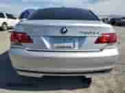 2007 BMW 7 Series 750Li with VIN WBAHN83557DT67616, listed as a Copart auction lot 67947035 with 134,718 mi miles and Salvage title. Bid and sale history available at DreamBid. Image 6.