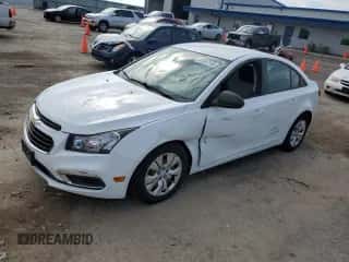 2016 Chevrolet Cruze LS z VIN 1G1PC5SH2G7165192, wystawiony jako Copart lot #87057745 z przebiegiem 96 452 mil mil oraz Czysty tytuł • Clean title. Historia ofert i sprzedaży dostępna na DreamBid. Obrazek 1.