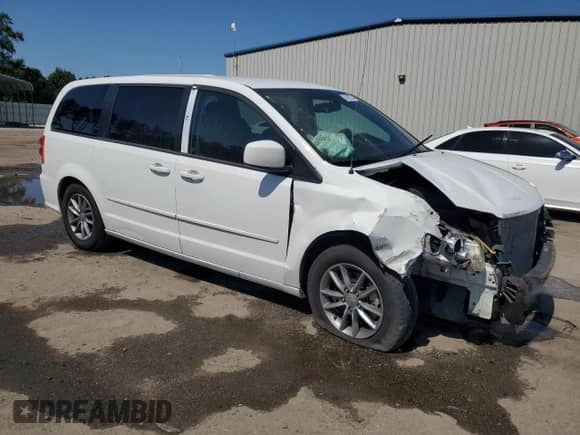 2015 Dodge Grand Caravan SE Plus with VIN 2C4RDGBG9FR749442, listed as a Copart auction lot 80862335 with 168,702 mi miles and Salvage title. Bid and sale history available at DreamBid. Image 4.