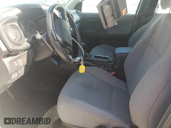 2023 Toyota Tacoma SR with VIN 3TYRX5GN6PT072981, listed as a Copart auction lot 80721535 with 32,949 mi miles and Salvage title. Bid and sale history available at DreamBid. Image 7.