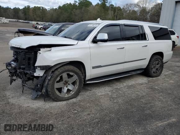 2020 Cadillac Escalade ESV Premium Luxury с VIN 1GYS4JKJ9LR207084, выставлен на аукционе Copart как лот 87768315 с пробегом 82 349 миль миль и Списание • Salvage title. История ставок и продаж доступна на DreamBid. Изображение 1.