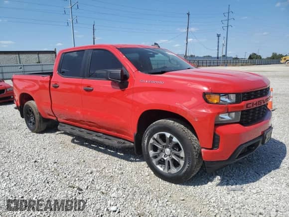 2020 Chevrolet Silverado 1500 Custom с VIN 1GCUYBEF4LZ305150, выставлен на аукционе Copart как лот 80025655 с пробегом 46 398 миль миль и Списание • Salvage title. История ставок и продаж доступна на DreamBid. Изображение 4.