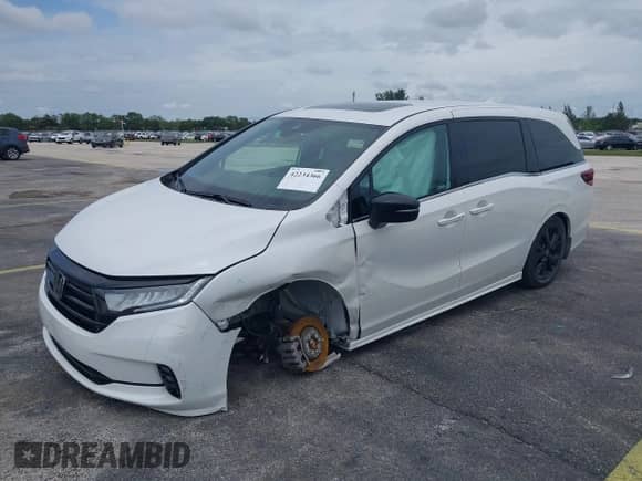 2023 Honda Odyssey Sport z VIN 5FNRL6H7XPB063069, wystawiony jako IAAI lot #42234366 z przebiegiem 28 580 mil mil oraz . Historia ofert i sprzedaży dostępna na DreamBid. Obrazek 6.