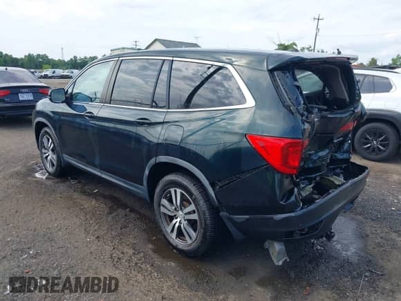 2016 Honda Pilot EX-L z VIN 5FNYF6H61GB076030, wystawiony jako IAAI lot #42669327 z przebiegiem 75 929 mil mil oraz . Historia ofert i sprzedaży dostępna na DreamBid. Obrazek 3.