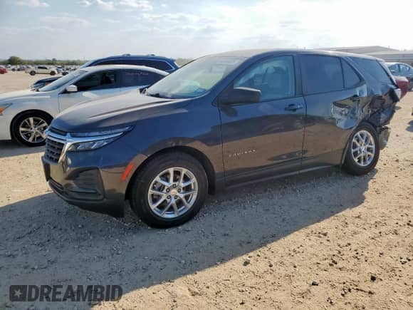 2022 Chevrolet Equinox LS с VIN 3GNAXHEVXNS154564, выставлен на аукционе Copart как лот 84583635 с пробегом 70 146 миль миль и Списание • Salvage title. История ставок и продаж доступна на DreamBid. Изображение 1.