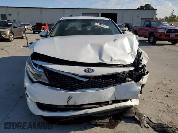 2018 Kia Optima LX with VIN 5XXGT4L37JG263265, listed as a Copart auction lot 71883775 with 155,430 mi miles and Salvage title. Bid and sale history available at DreamBid. Image 5.