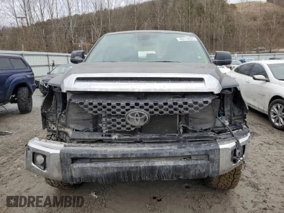 2020 Toyota Tundra SR5 with VIN 5TFDY5F10LX905664, listed as a Copart auction lot 43114045 with 59,322 mi miles and Salvage title. Bid and sale history available at DreamBid. Image 5.