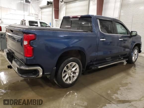 2021 Chevrolet Silverado 1500 LTZ with VIN 3GCUYGED9MG164489, listed as a Copart auction lot 81799455 with 140,108 mi miles and Salvage title. Bid and sale history available at DreamBid. Image 3.