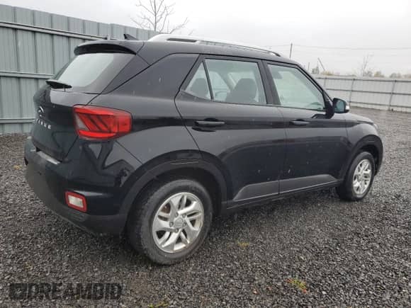 2020 Hyundai Venue SEL with VIN KMHRC8A33LU014747, listed as a Copart auction lot 90035615 with 39,974 mi miles and Clean title. Bid and sale history available at DreamBid. Image 3.