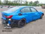 2025 BMW M3 Competition xDrive with VIN WBS33HJ01SFU28279, listed as a IAAI auction lot 42247834 with 5,980 mi miles and . Bid and sale history available at DreamBid. Image 4.