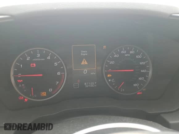 2022 Subaru WRX Premium with VIN JF1VBAF69N9023092, listed as a Copart auction lot 67676135 with 32,720 mi miles and Salvage title. Bid and sale history available at DreamBid. Image 9.