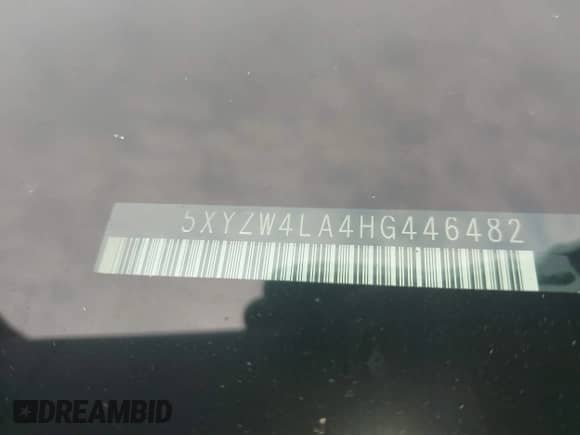 2017 Hyundai Santa Fe Ultimate с VIN 5XYZW4LA4HG446482, выставлен на аукционе IAAI как лот 42933121 с пробегом 92 805 миль миль и . История ставок и продаж доступна на DreamBid. Изображение 18.