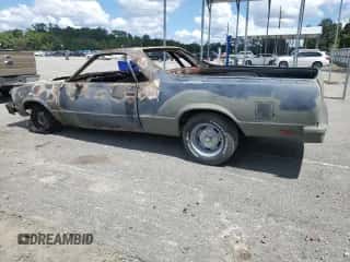 1978 Chevrolet El Camino z VIN 1W80L8Z434291, wystawiony jako Copart lot #69253624 z przebiegiem Nie podano mil oraz Nie do naprawy • Non repairable. Historia ofert i sprzedaży dostępna na DreamBid. Obrazek 2.