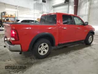 2009 Dodge 1500 SLT with VIN 1D3HB13PX9J521771, listed as a Copart auction lot 81217665 with 144,038 mi miles and Salvage title. Bid and sale history available at DreamBid. Image 3.