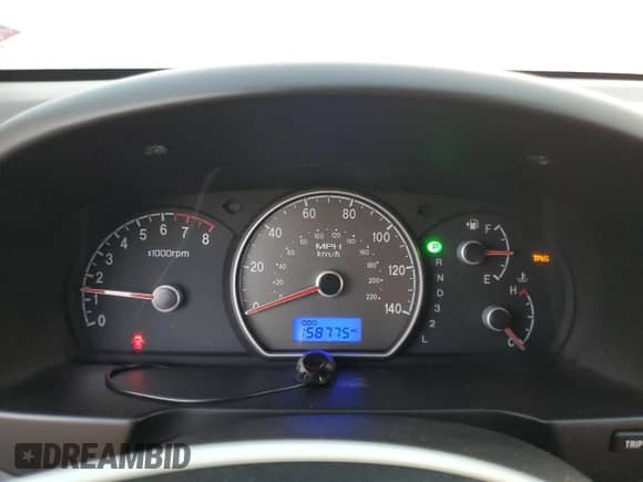 2008 Hyundai Elantra GLS with VIN KMHDU46D48U305900, listed as a Copart auction lot 82297615 with 158,775 mi miles and Salvage title. Bid and sale history available at DreamBid. Image 9.