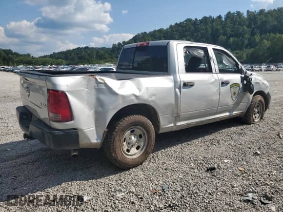 2016 Ram 1500 Express with VIN 1C6RR7KT9GS234625, listed as a Copart auction lot 68296505 with 78,017 mi miles and Salvage title. Bid and sale history available at DreamBid. Image 3.
