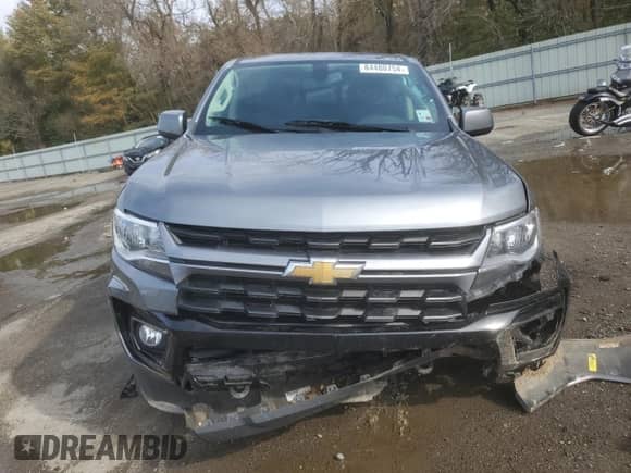 2022 Chevrolet Colorado 4WD LT with VIN 1GCGTCEN4N1237197, listed as a Copart auction lot 84480754 with 48,196 mi miles and Salvage title. Bid and sale history available at DreamBid. Image 5.