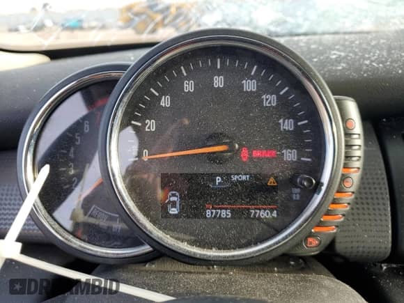 2015 MINI Hardtop with VIN WMWXM5C50FT937233, listed as a Copart auction lot 50077295 with 87,785 mi miles and Salvage title. Bid and sale history available at DreamBid. Image 9.